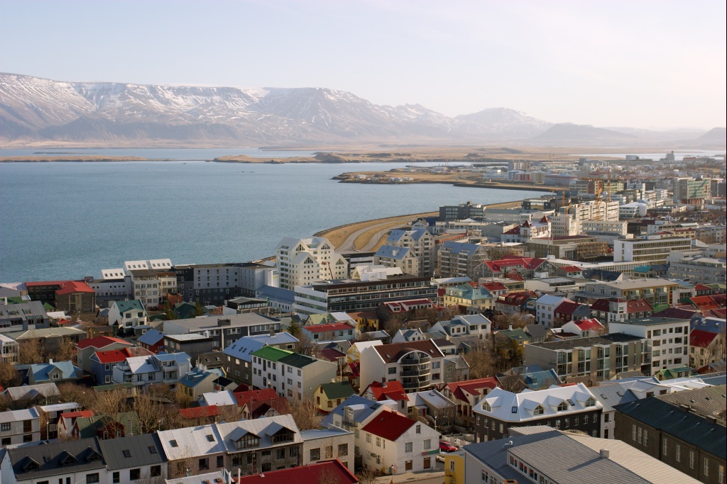 Reykjavik cityscape representing Icelandic translation services