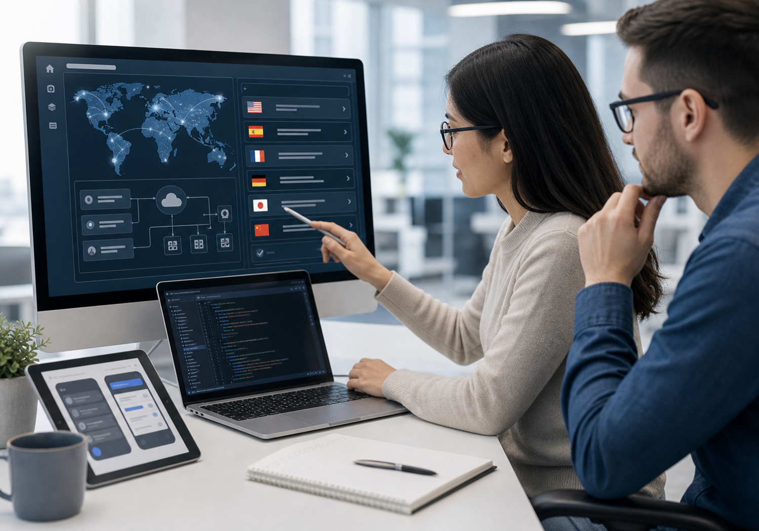 IT translation and software localization workflow